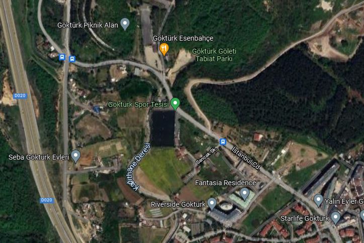 göktürk mesire harita