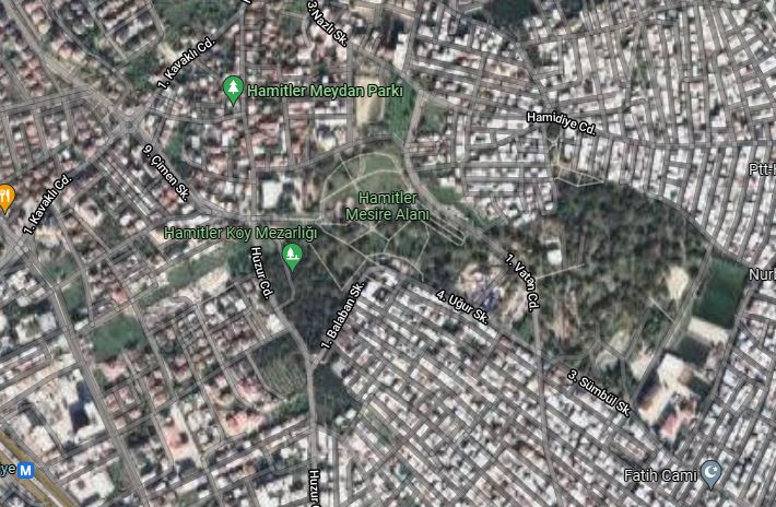 hamitler mesire alanı nasıl gidilir